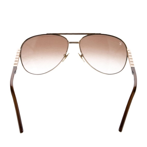 LOUIS VUITTON Attitude Pilote Aviator Sunglasses - Picture 3 of 3
